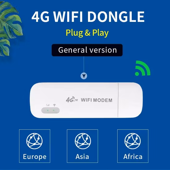 Fql158 4G USB WiFi Dongle LTE Беспроводной мобильный Wi-Fi USB-модем Tragbares E3372